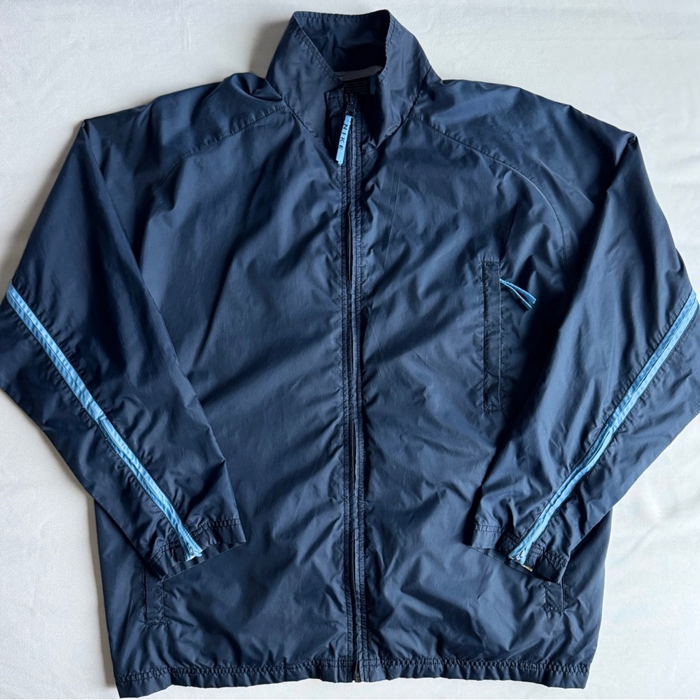 Vintage 90s Navy Blue Nike Windbreaker